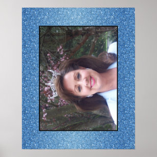 Miss America USA Custom Glitter Poster Portrait