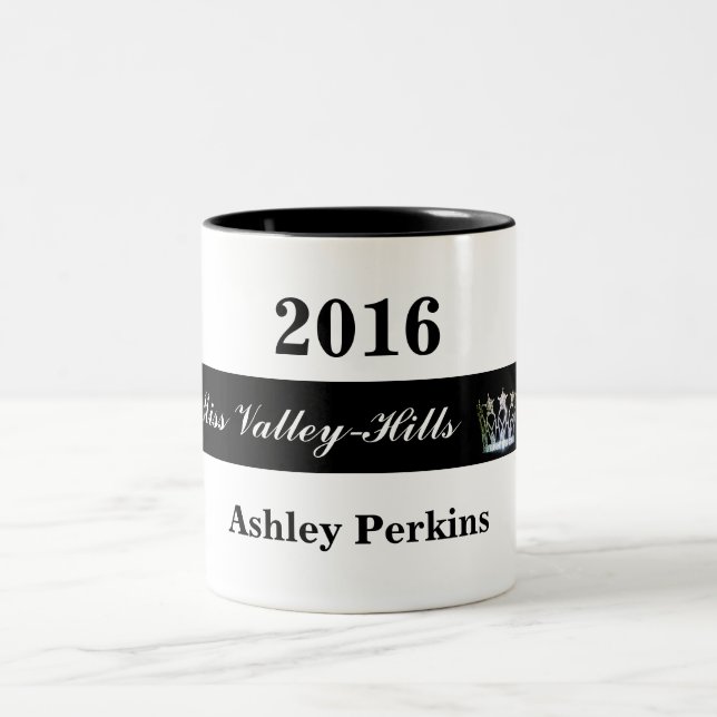 Miss America USA style Crown Your Title Mug (Center)