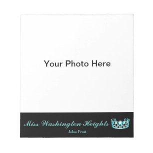 Miss America USA style Pageant Photo Autograph Pad
