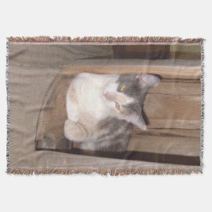 Miss Angel Throw Blanket