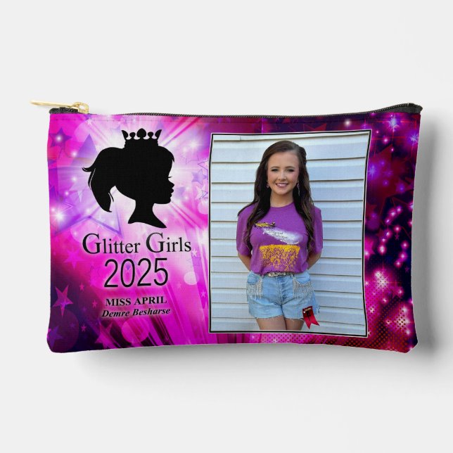 Miss April Accessory Pouch (Front)