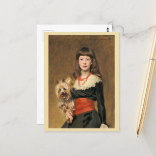Miss Beatrice Townsend by John Singer Sargent  Postcard