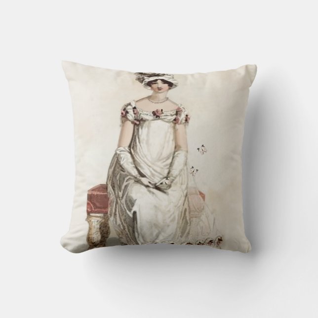 “Miss Bennet” Cushion (Front)