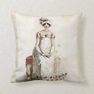 “Miss Bennet” Jane Austen Inspired, book lovers, Cushion