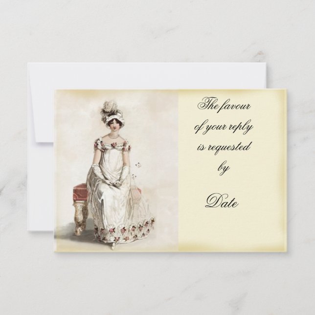 “Miss Bennet” RSVP (Front)
