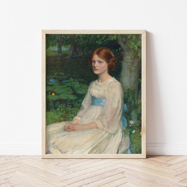 Miss Betty Pollock | John William Waterhouse Poster (Creator Uploaded)