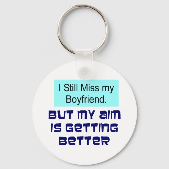 Miss Boyfriend Key Ring (Front)