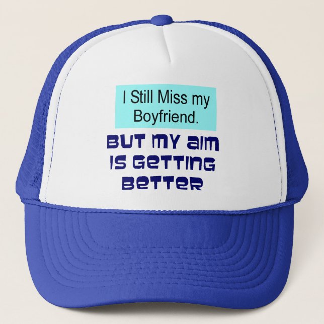 Miss Boyfriend Trucker Hat (Front)