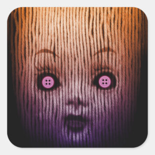 Miss button 2013 square sticker