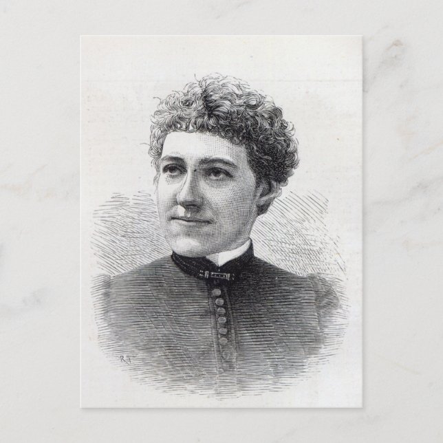 Miss Charlotte Robinson Postcard (Front)
