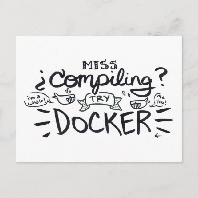 miss compiling? postcard (Front)