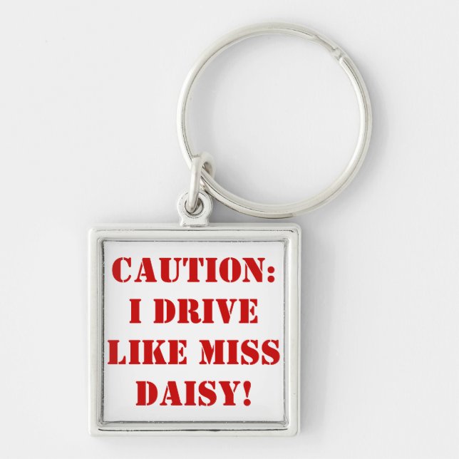 Miss Daisy Keychain (Front)