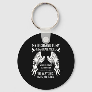 Miss family love missing memories remember husband key ring