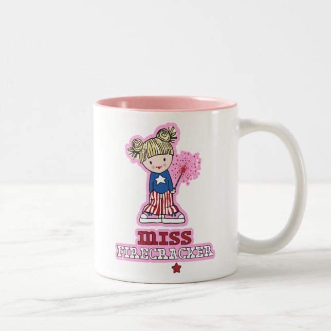 Miss Firecracker Mugs (Right)