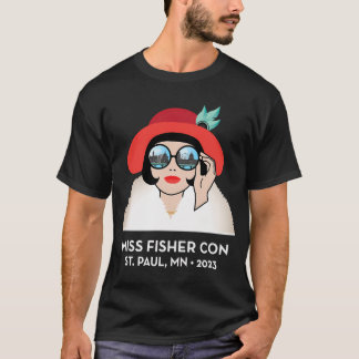 Miss Fisher Con 2023 - reverse T-Shirt