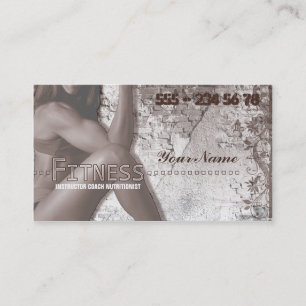 Miss Fitness III - Business Card