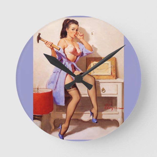 Miss Fix-it Clock (Front)