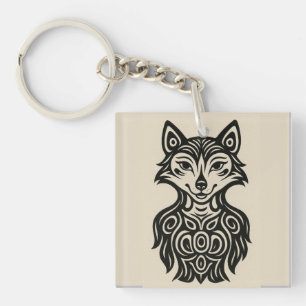 Miss Furry Key Ring