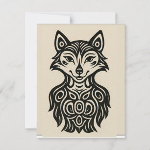 Miss Furry RSVP Card