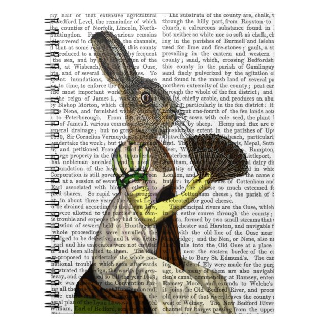 Miss Hare Notebook (Front)