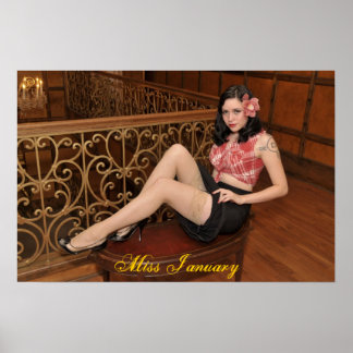Miss January-Poster Poster