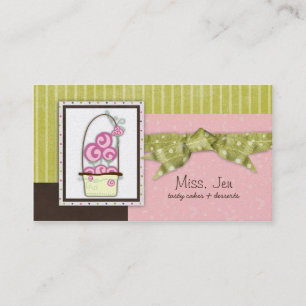 Miss. Jen Candy Business Cards