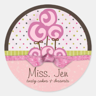 Miss. Jen Candy Large Merchandise Stickers