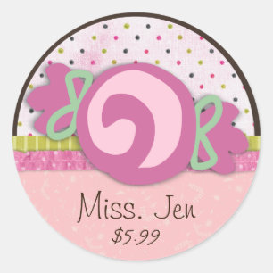 Miss. Jen Candy Small Merchandise Stickers