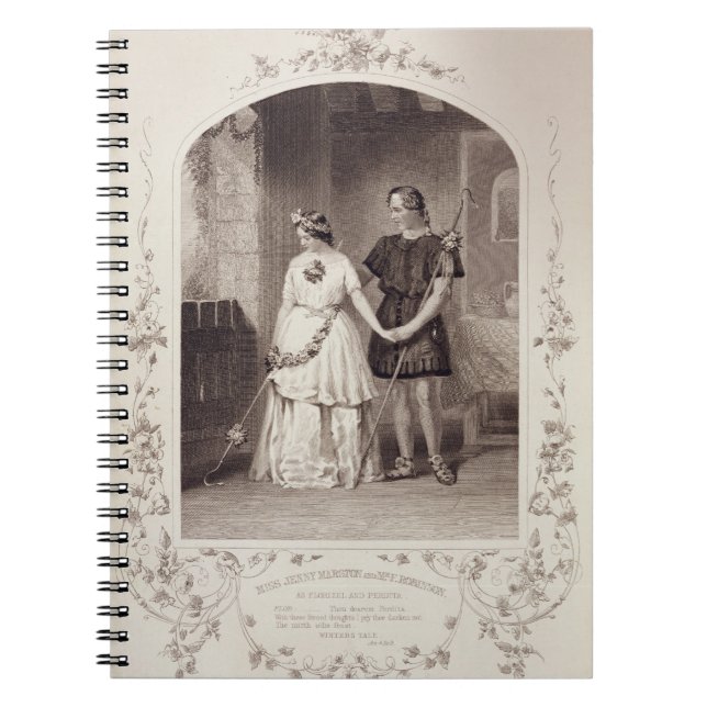Miss Jenny Marston as Perdita and Mr F. Robinson a Notebook (Front)