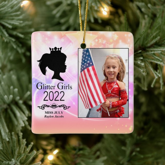 Miss July 2022 Ceramic Ornament (Tree)