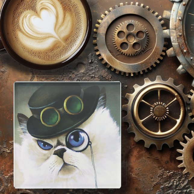 Miss. Kitty Bartholomew Glass Coaster (Creator Uploaded)