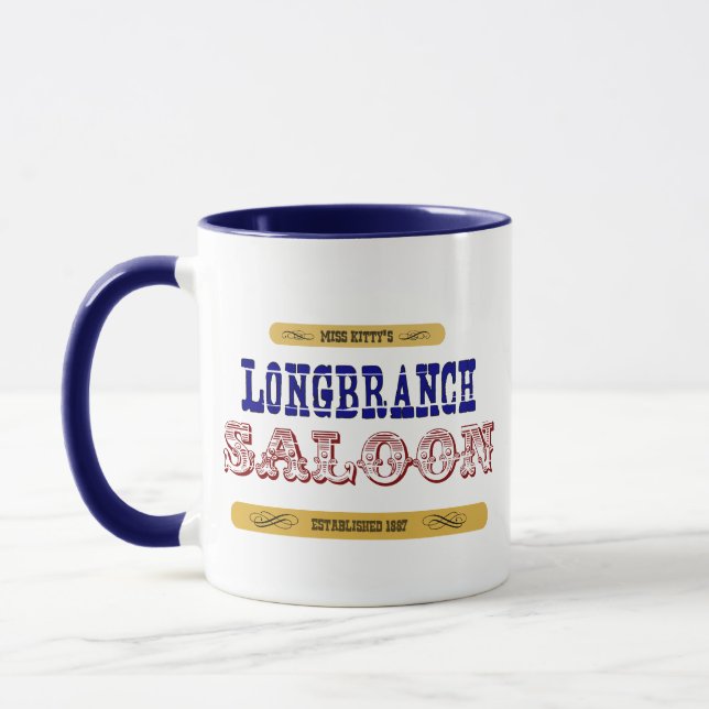 Miss Kitty's Long Branch Saloon Mug (Left)