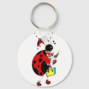 Miss Ladybug Key Ring