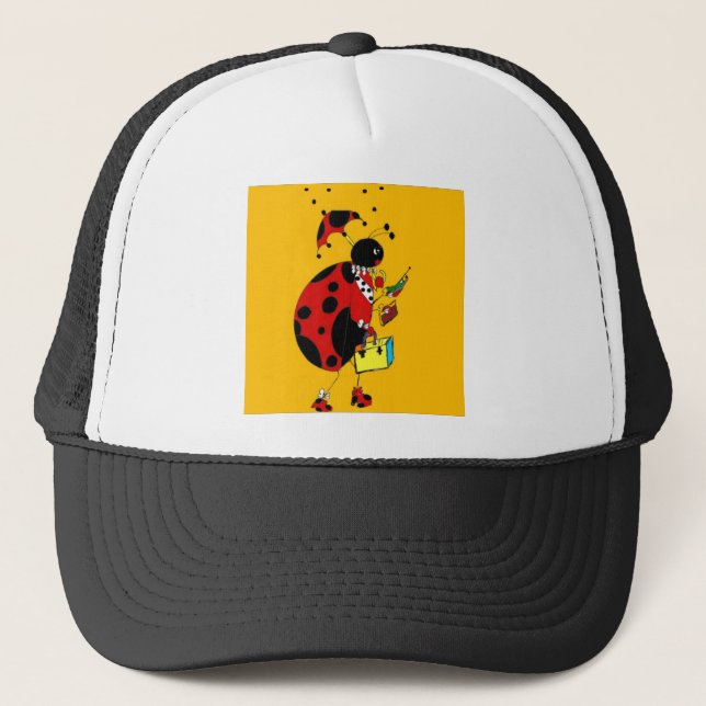 Miss Ladybug Trucker Hat (Front)