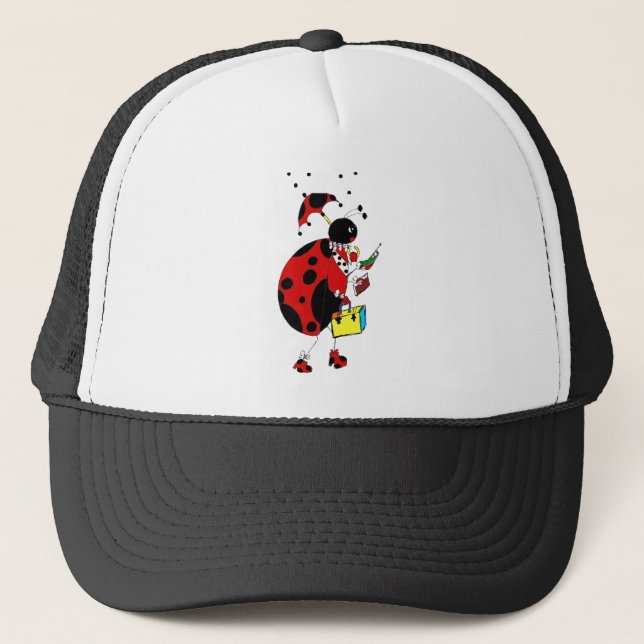Miss Ladybug Trucker Hat (Front)