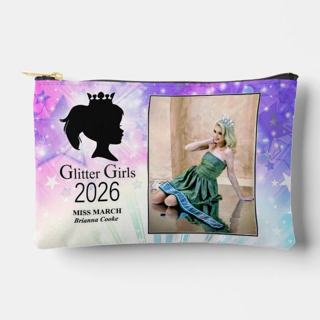 Miss March 2026 Accessory Pouch (Front)