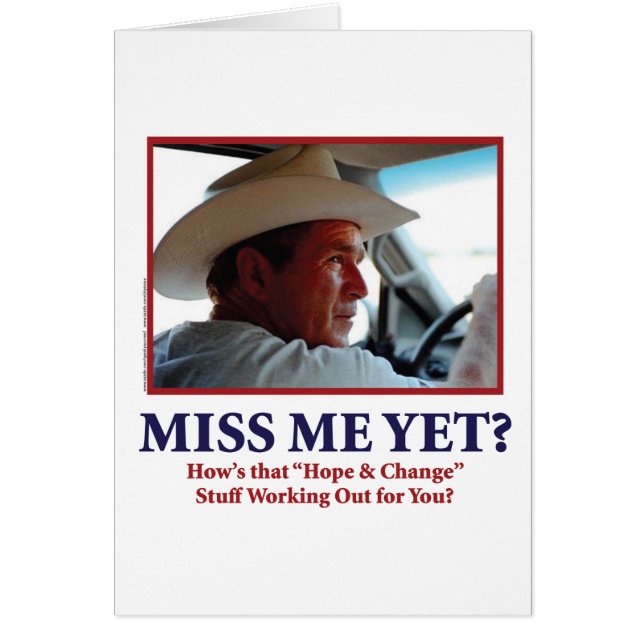 Miss Me Yet? (Front)