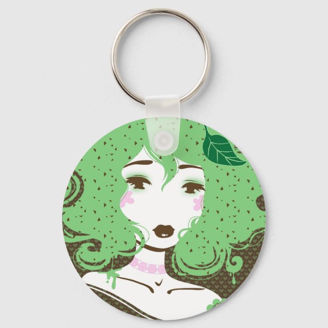 Miss Mint Choco-chip Key Ring (Front)