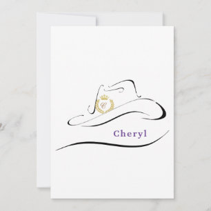 Miss Mrs Rodeo Crown Pageant Note Cards