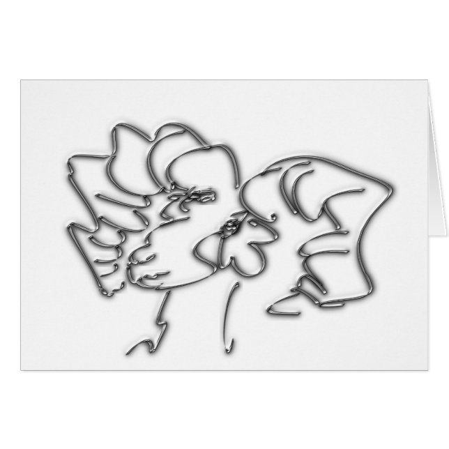 Miss Ms Mrs Silver Aries Birthday Greeting Card (Front Horizontal)