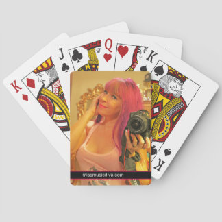 MISS MUSIC- BABYDOLL PLAYING CARDS