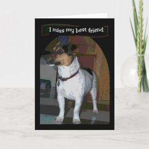 Miss my Best Friend Card