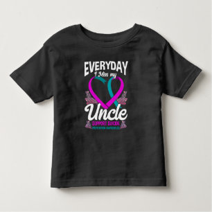 Miss My Uncle Family Suicide Prevention Awareness Toddler T-Shirt