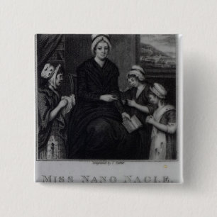 Miss Nano Nagle, 1809 15 Cm Square Badge