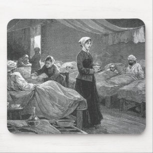 Miss Nightingale in the Barrack Hospital Mouse Pad