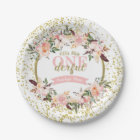 Miss ONEderful Birthday Plates