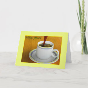 Miss Our Coffee Dates Card