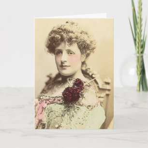Miss Phyllis Broughton Card