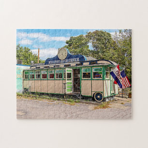 Miss Port Henry Diner, Port Henry, New York Jigsaw Puzzle