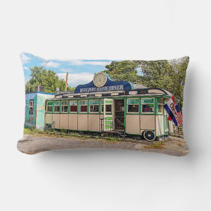 Miss Port Henry Diner, Port Henry, New York Lumbar Cushion